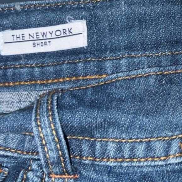 Vigoss Studios The New York Denim Mid Rise Cuffed Shorts Size 29 #128 - Picture 8 of 8